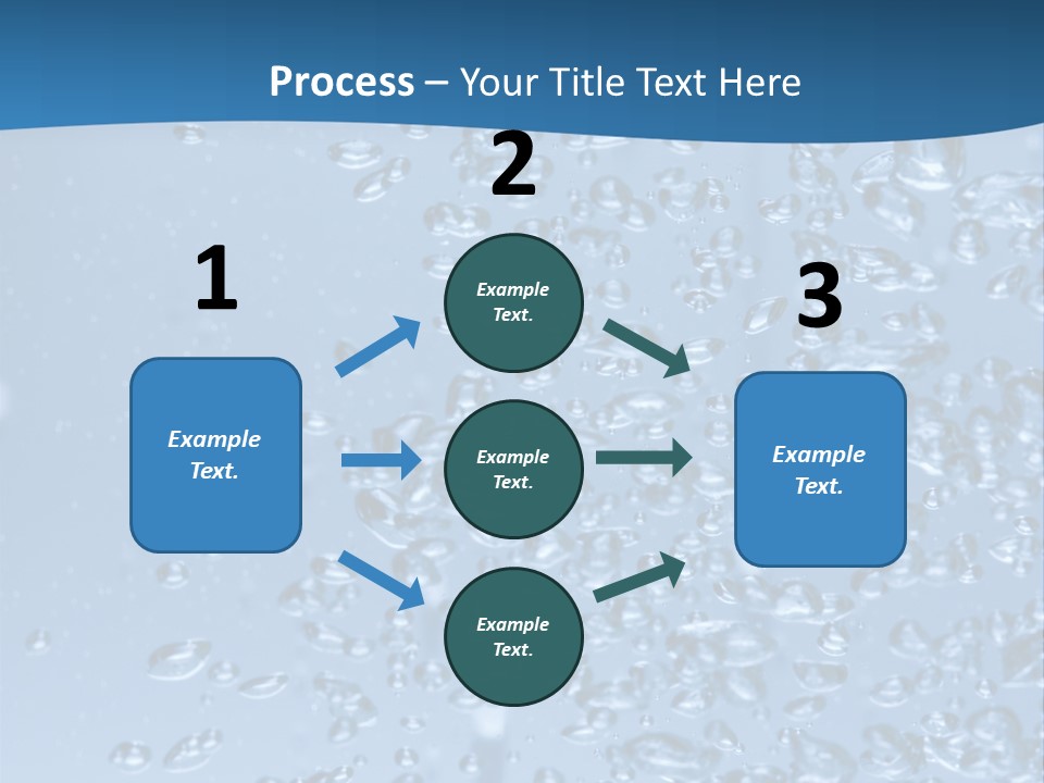 Rising In Water PowerPoint Template