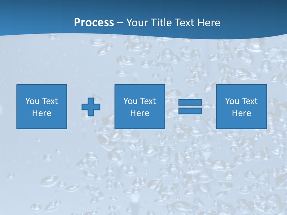 Rising In Water PowerPoint Template