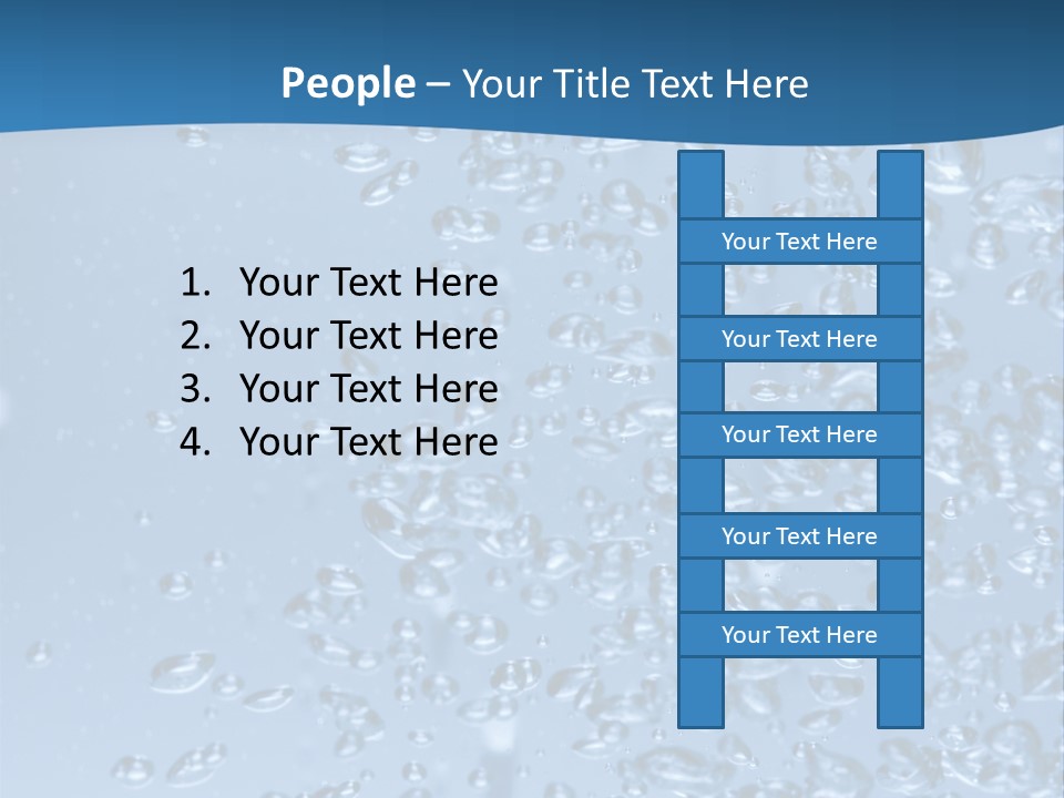 Rising In Water PowerPoint Template
