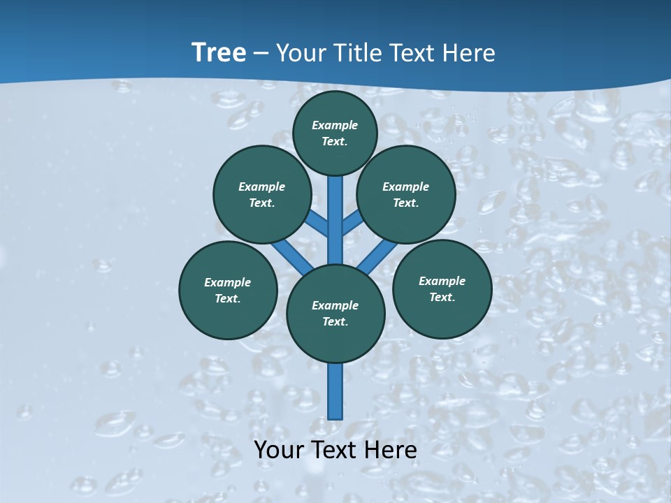 Rising In Water PowerPoint Template