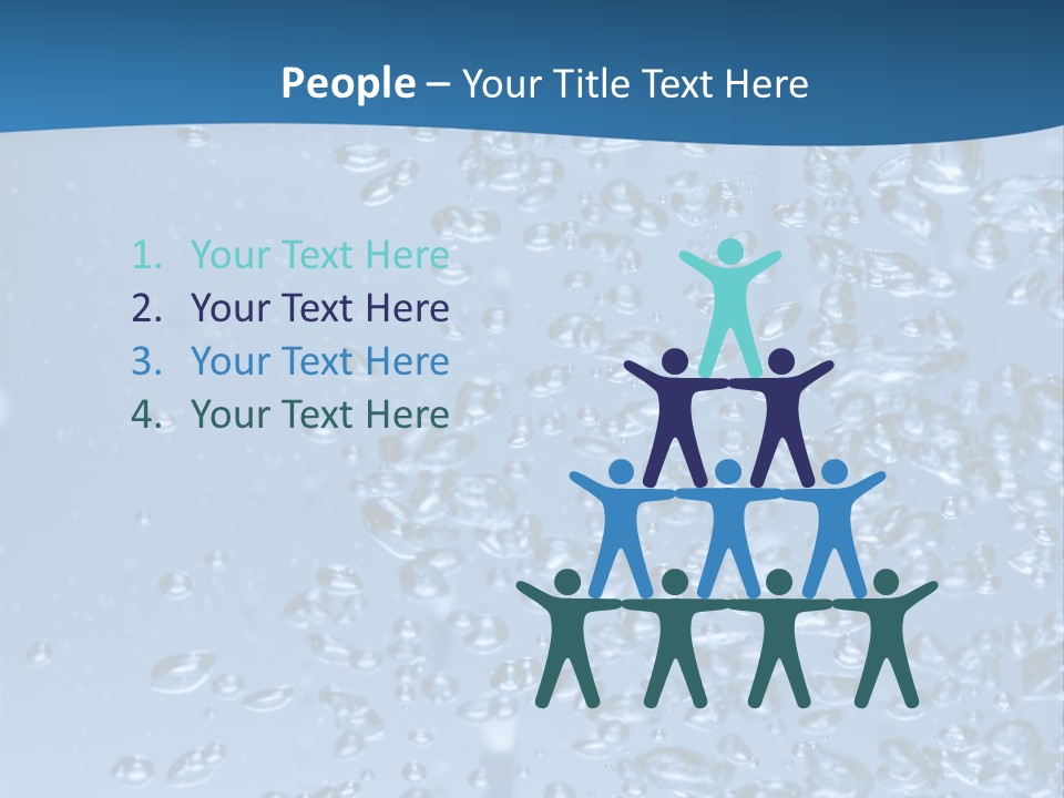 Rising In Water PowerPoint Template