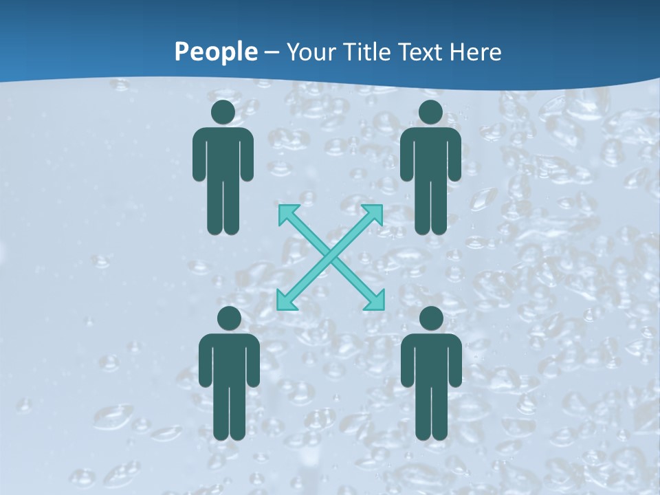 Rising In Water PowerPoint Template