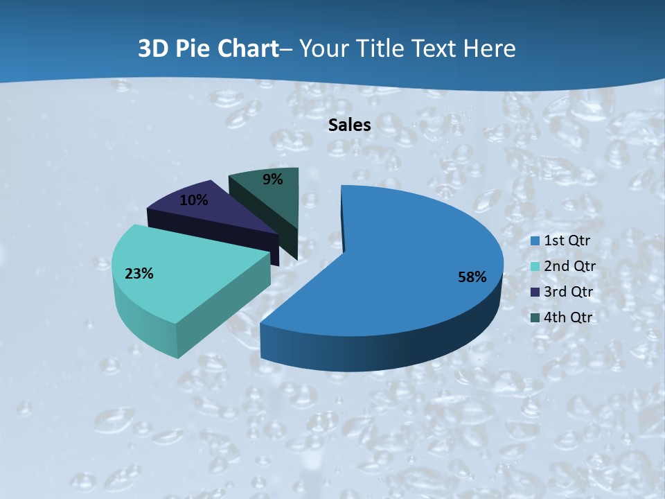 Rising In Water PowerPoint Template