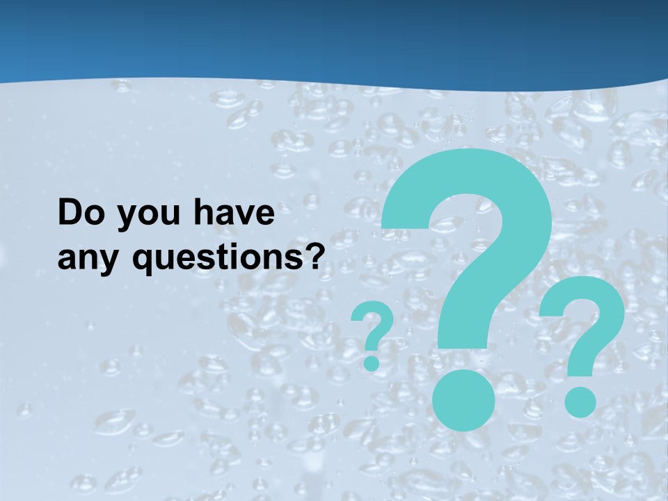 Rising In Water PowerPoint Template