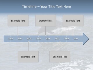 A Dolphin Jumping Out Of The Water On The Alabama Gulf Coast. PowerPoint Template
