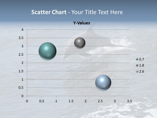 A Dolphin Jumping Out Of The Water On The Alabama Gulf Coast. PowerPoint Template