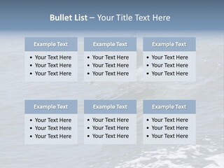A Dolphin Jumping Out Of The Water On The Alabama Gulf Coast. PowerPoint Template