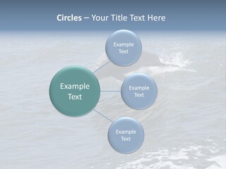 A Dolphin Jumping Out Of The Water On The Alabama Gulf Coast. PowerPoint Template