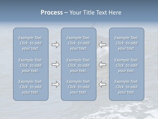 A Dolphin Jumping Out Of The Water On The Alabama Gulf Coast. PowerPoint Template