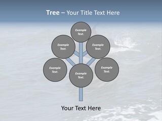 A Dolphin Jumping Out Of The Water On The Alabama Gulf Coast. PowerPoint Template