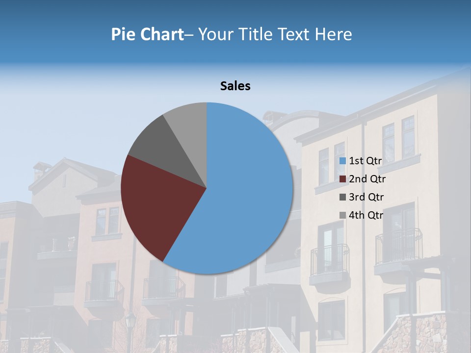 Colorful Condominiums PowerPoint Template