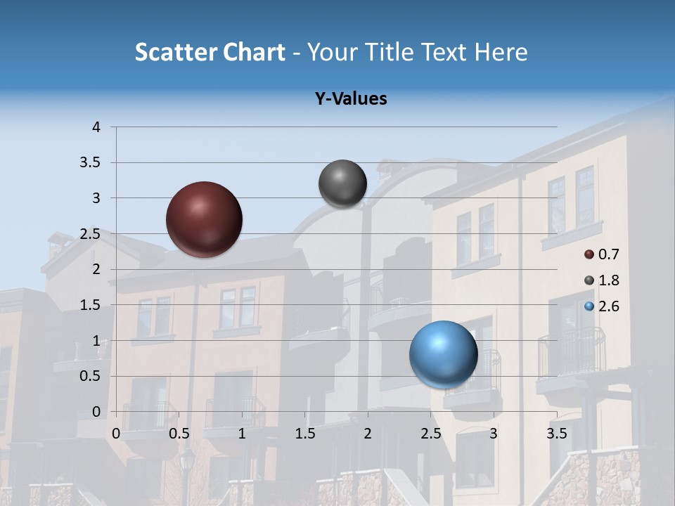 Colorful Condominiums PowerPoint Template