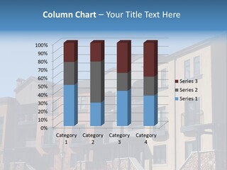 Colorful Condominiums PowerPoint Template