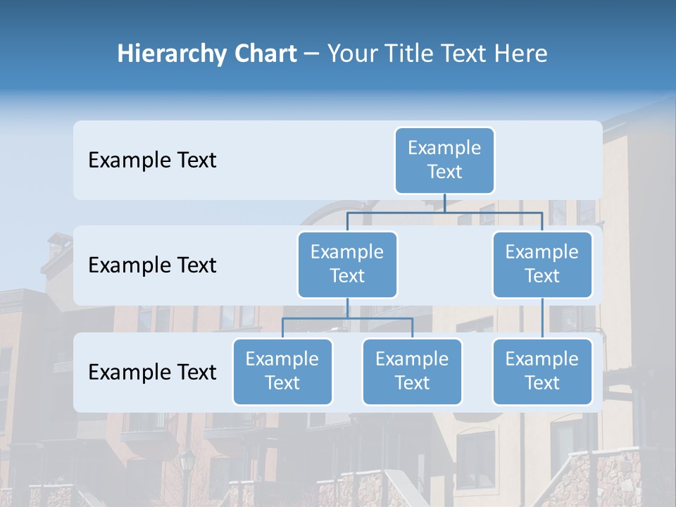 Colorful Condominiums PowerPoint Template