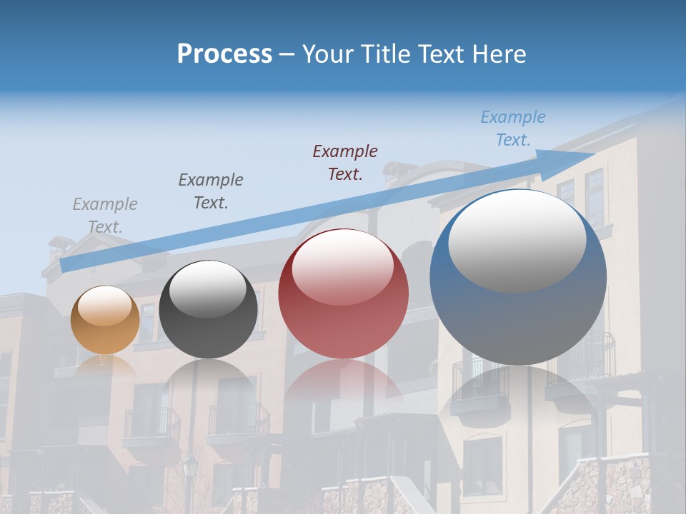 Colorful Condominiums PowerPoint Template