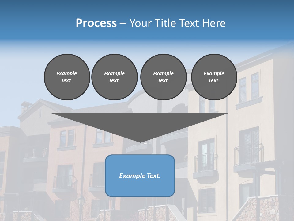 Colorful Condominiums PowerPoint Template