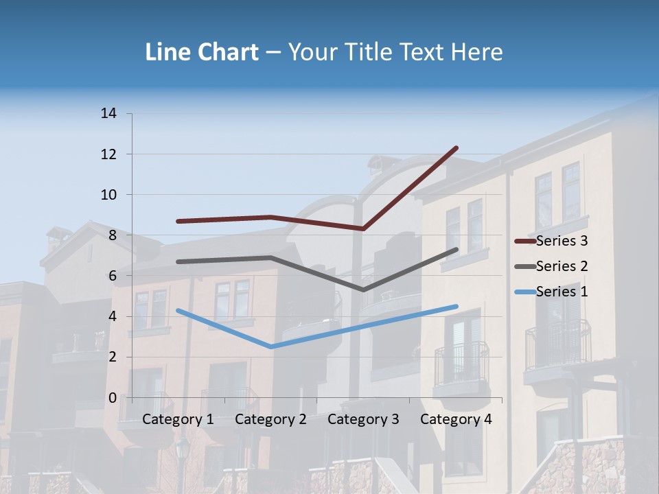 Colorful Condominiums PowerPoint Template