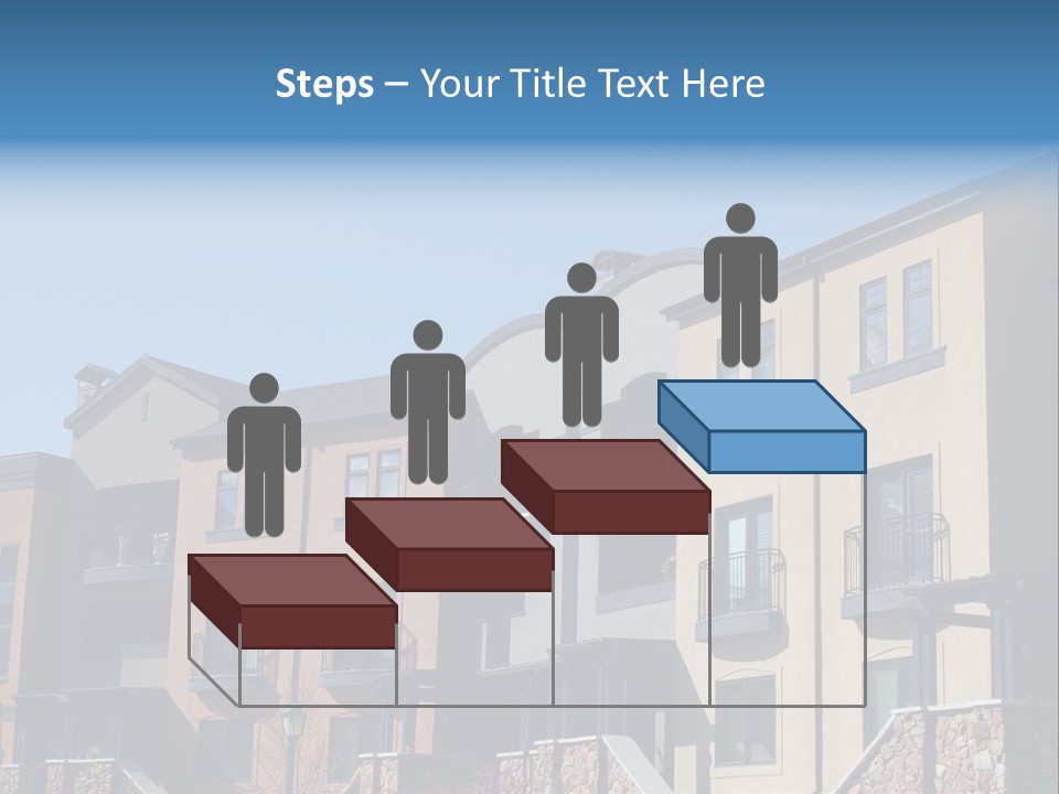 Colorful Condominiums PowerPoint Template