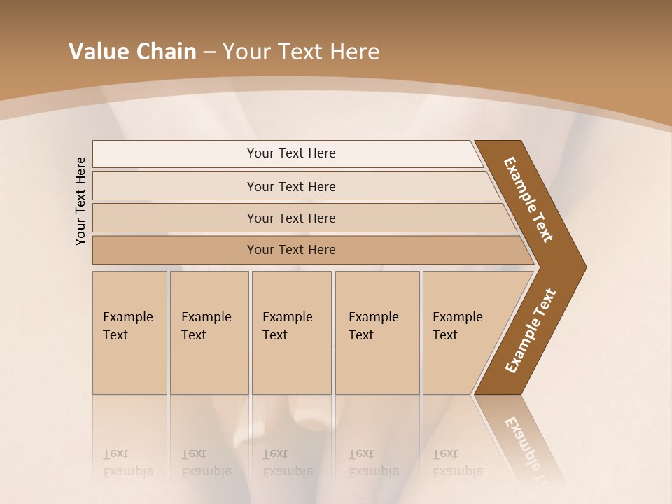 Close Up Of A Woman Body With Close Hands Between The Legs PowerPoint Template