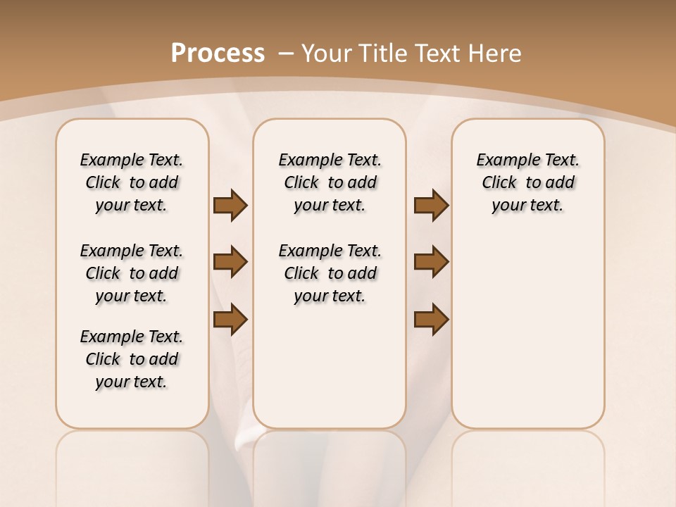 Close Up Of A Woman Body With Close Hands Between The Legs PowerPoint Template