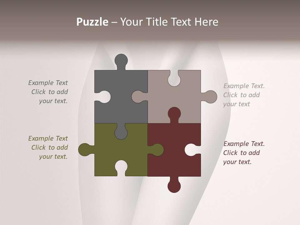 Part Of A Nude Woman Body With Close Hands Between The Legs In A Vintage Photo PowerPoint Template