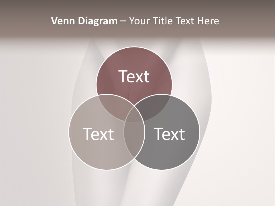 Part Of A Nude Woman Body With Close Hands Between The Legs In A Vintage Photo PowerPoint Template