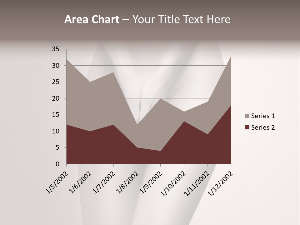 Part Of A Nude Woman Body With Close Hands Between The Legs In A Vintage Photo PowerPoint Template