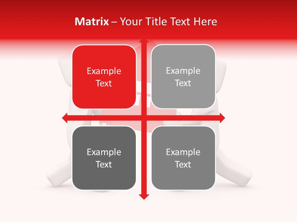 Person Carrying House Icon PowerPoint Template