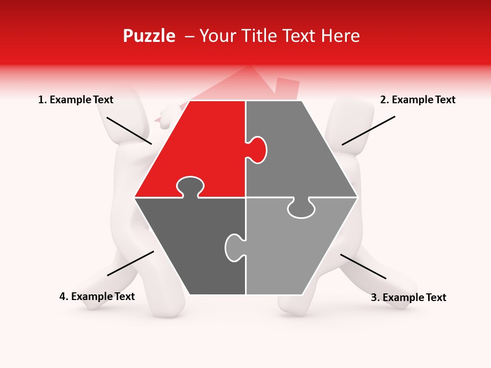 Person Carrying House Icon PowerPoint Template