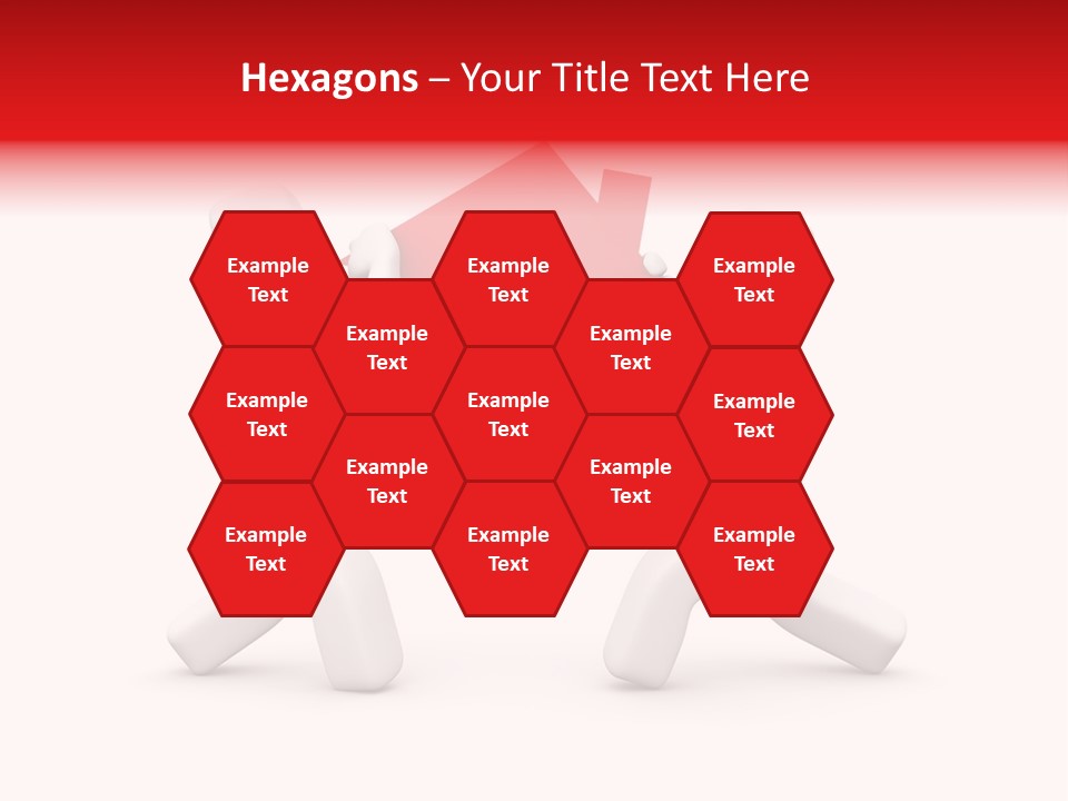 Person Carrying House Icon PowerPoint Template