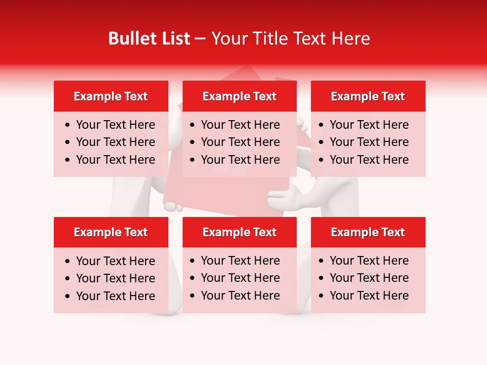 Person Carrying House Icon PowerPoint Template