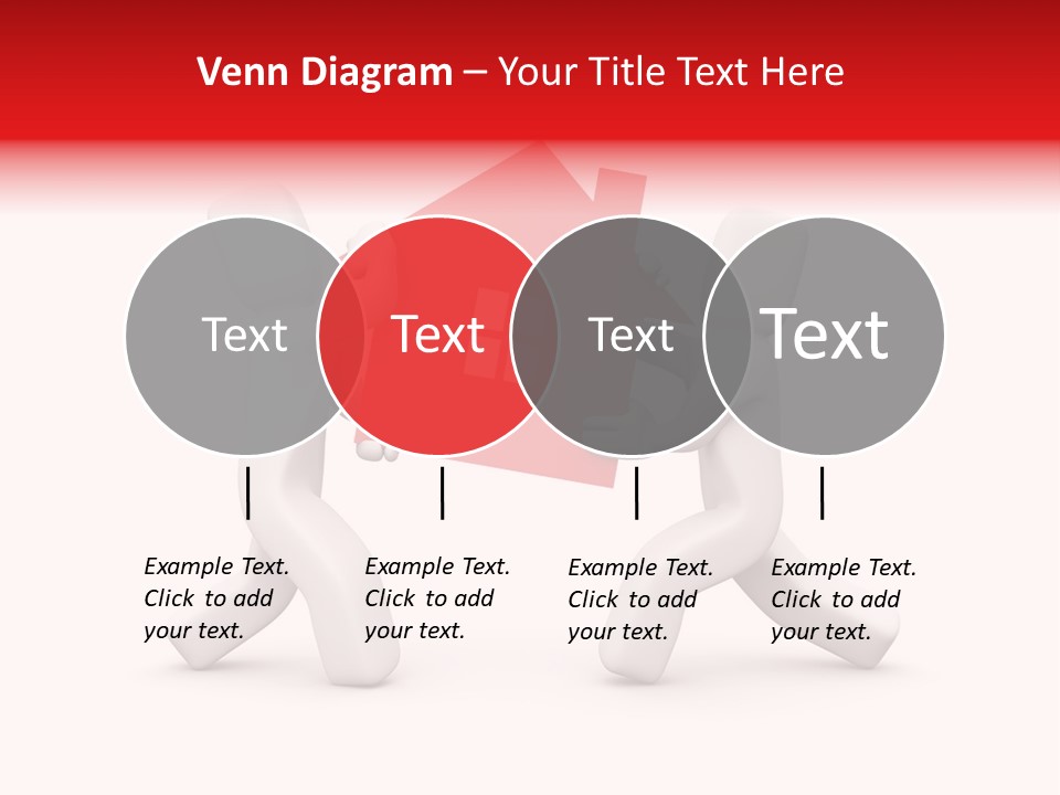 Person Carrying House Icon PowerPoint Template