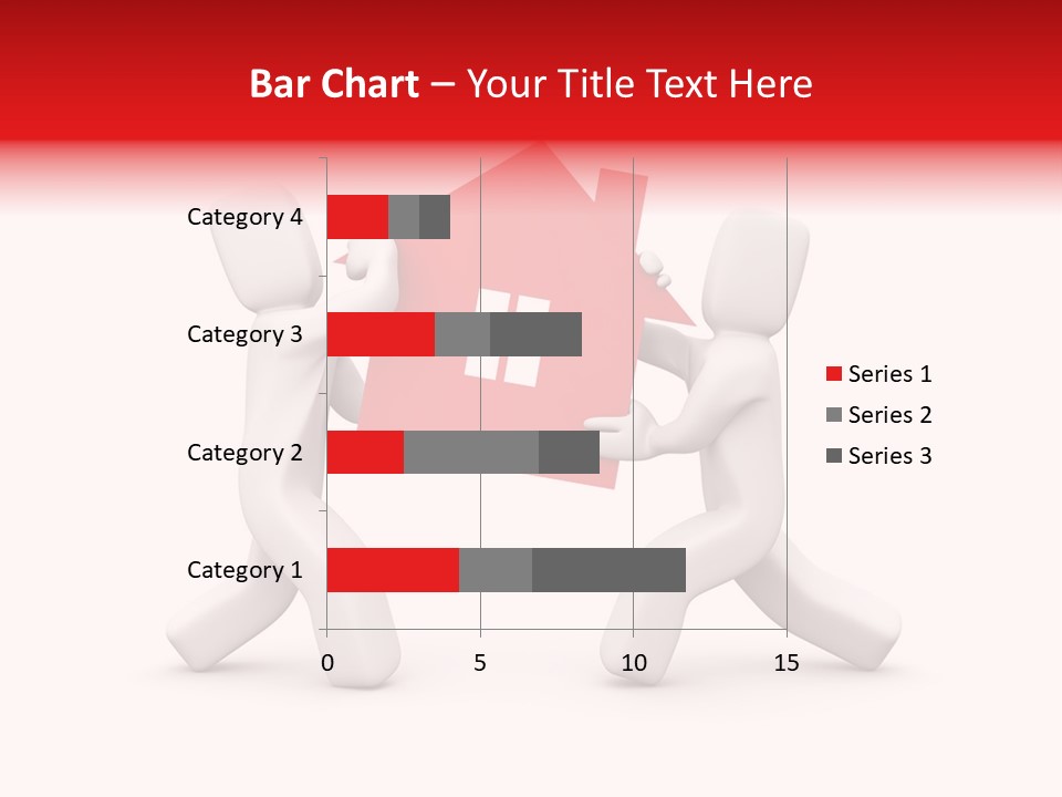 Person Carrying House Icon PowerPoint Template