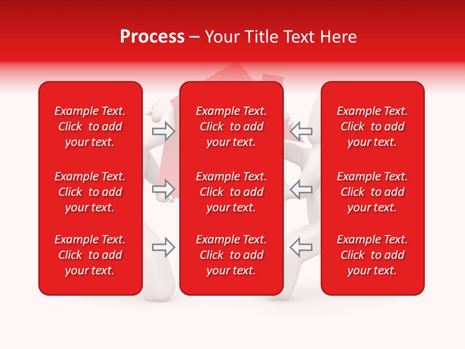 Person Carrying House Icon PowerPoint Template