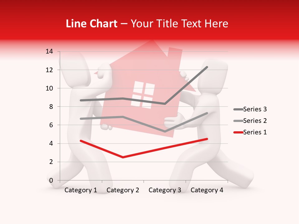 Person Carrying House Icon PowerPoint Template