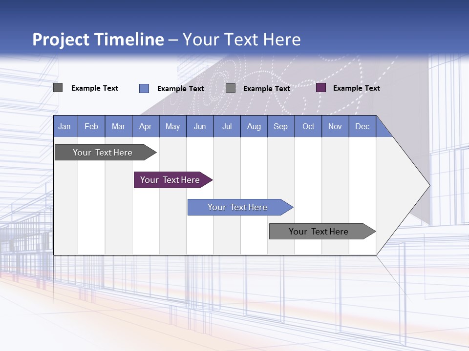 Abstract 3D Constructions PowerPoint Template