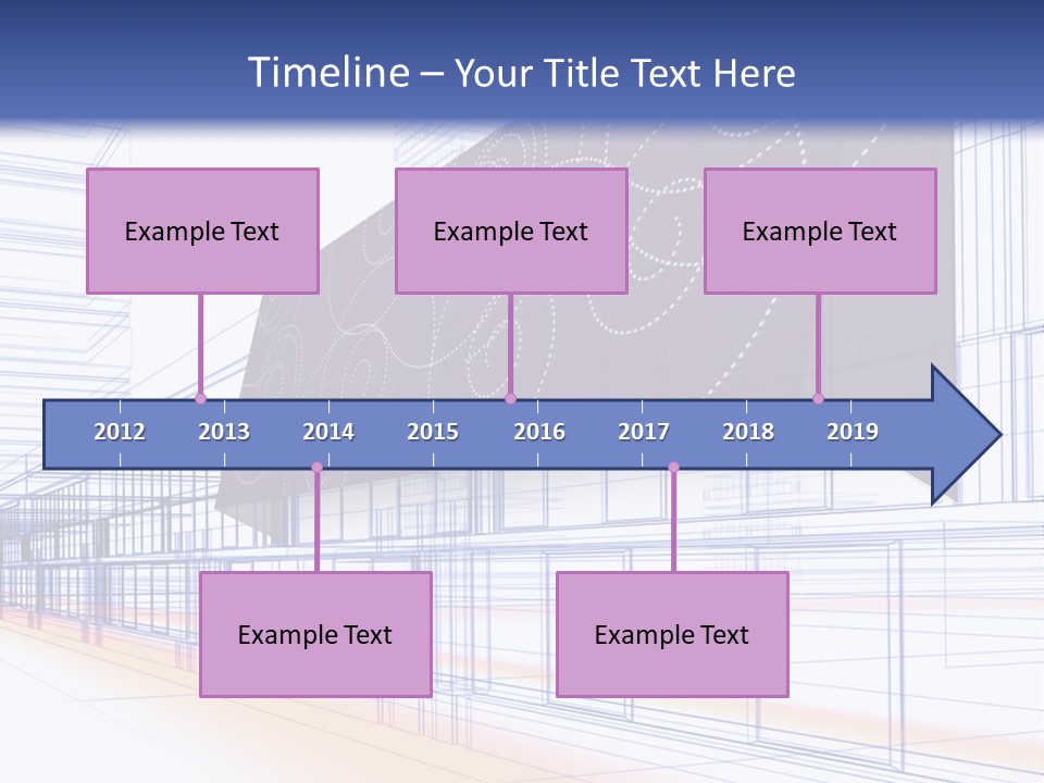 Abstract 3D Constructions PowerPoint Template