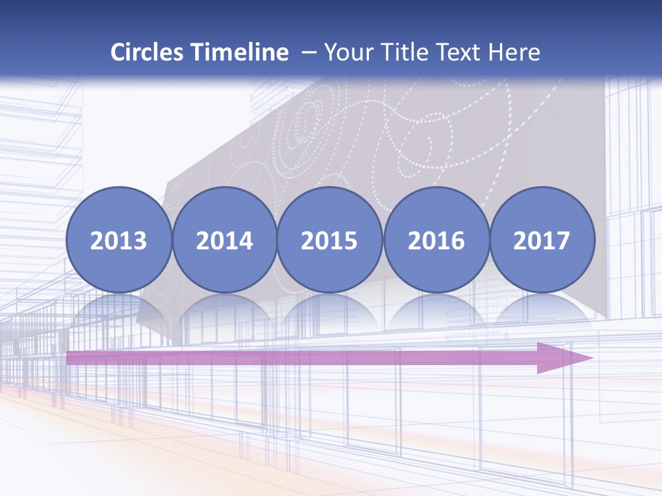 Abstract 3D Constructions PowerPoint Template