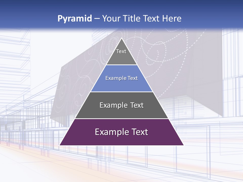 Abstract 3D Constructions PowerPoint Template