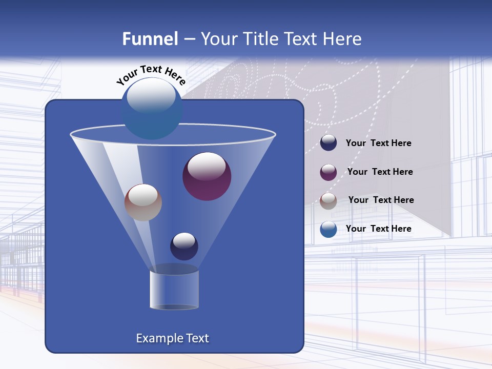 Abstract 3D Constructions PowerPoint Template