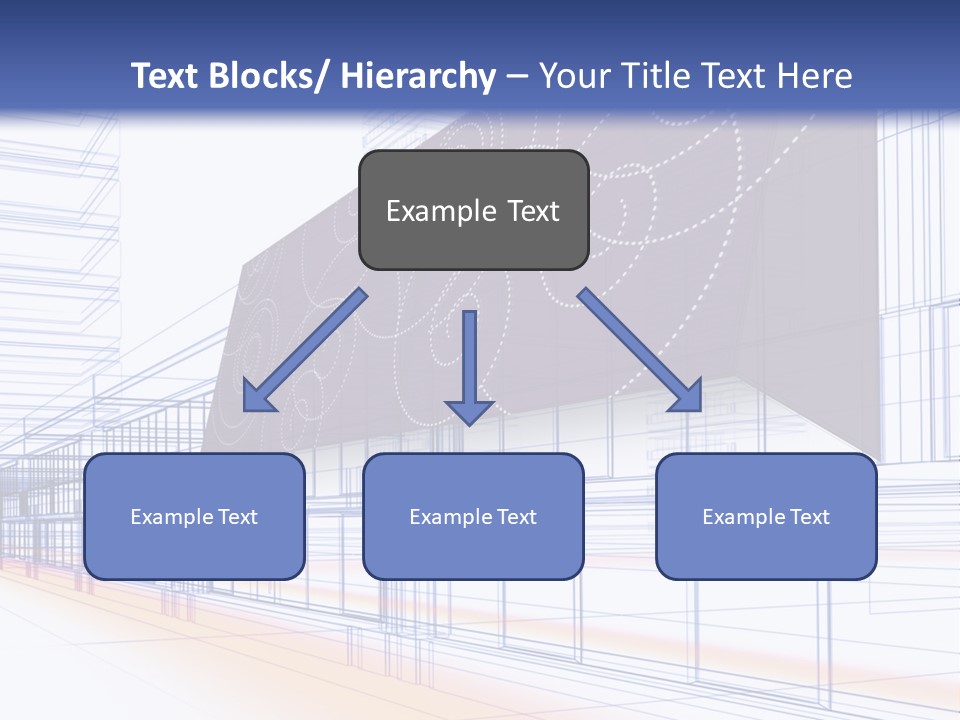 Abstract 3D Constructions PowerPoint Template