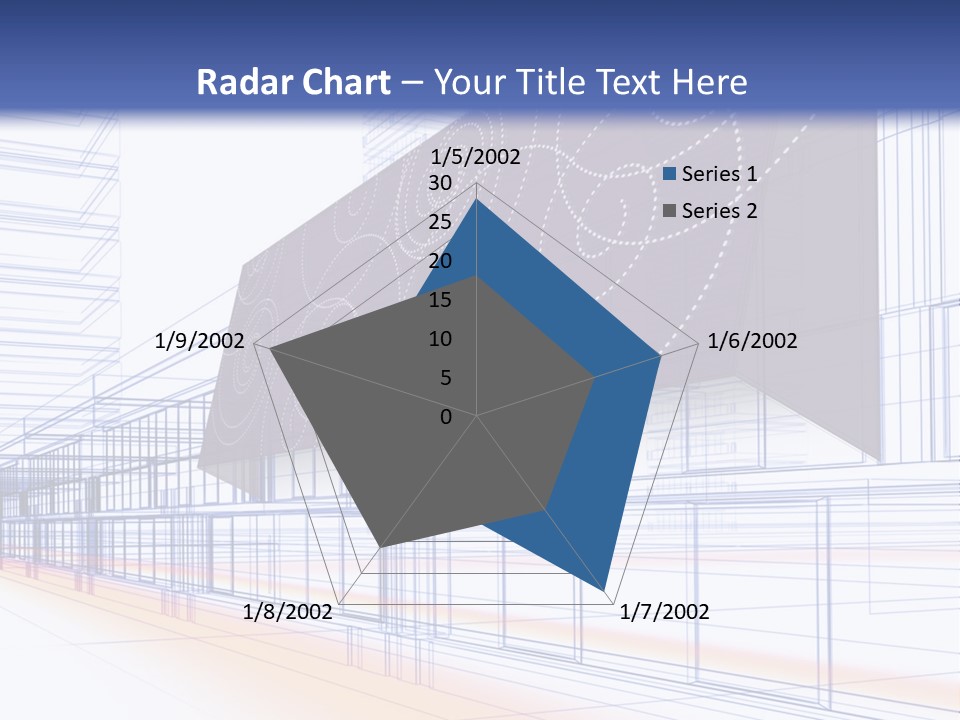 Abstract 3D Constructions PowerPoint Template