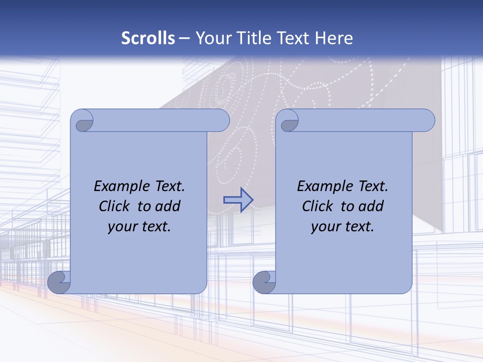 Abstract 3D Constructions PowerPoint Template