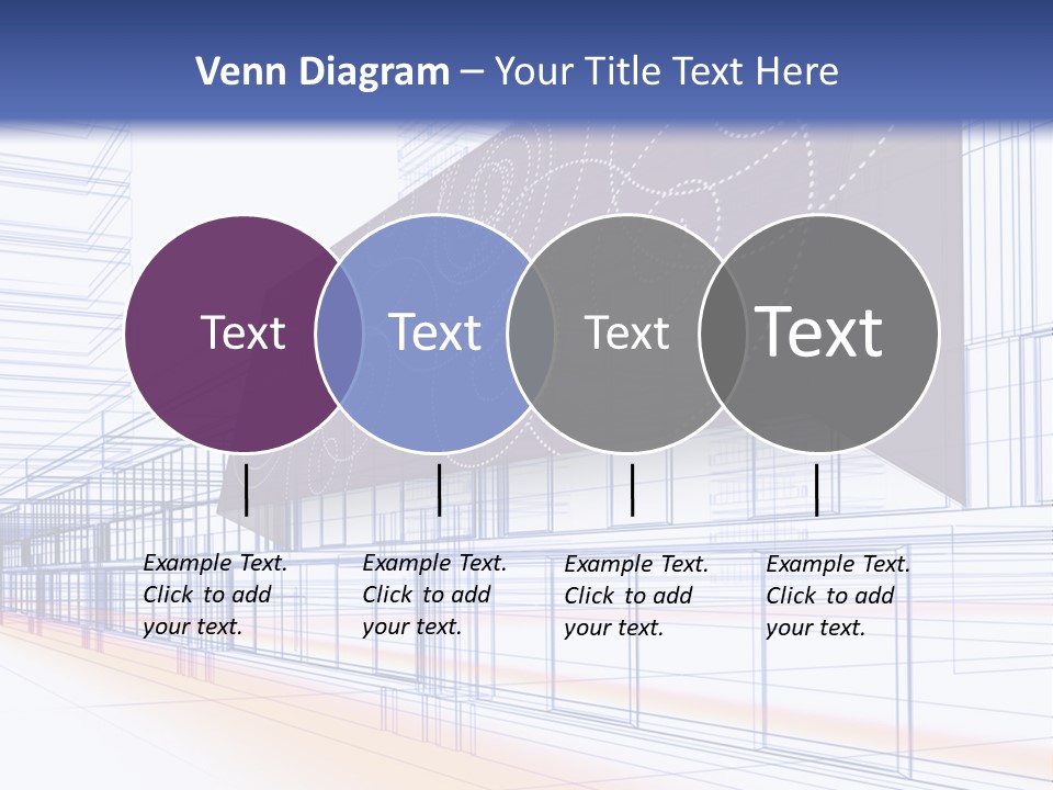 Abstract 3D Constructions PowerPoint Template