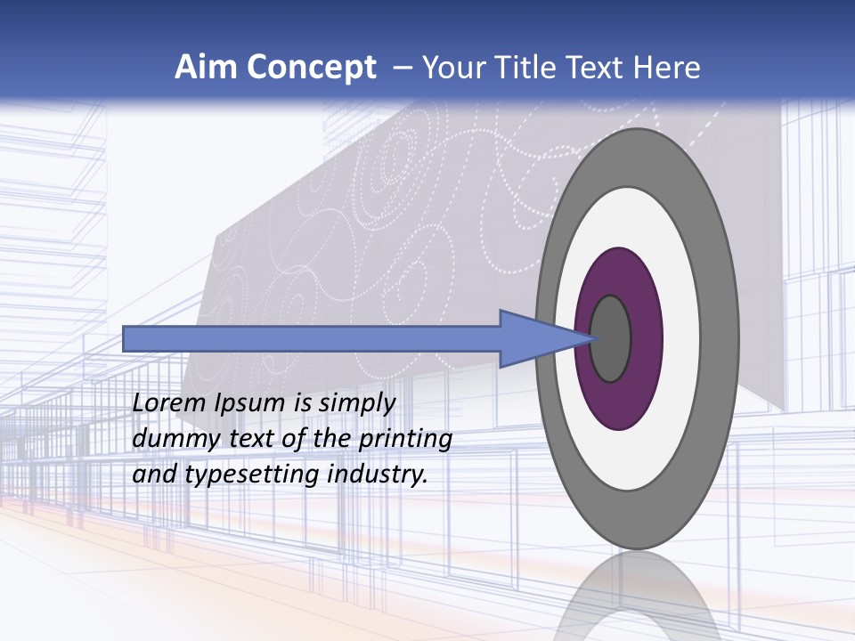 Abstract 3D Constructions PowerPoint Template