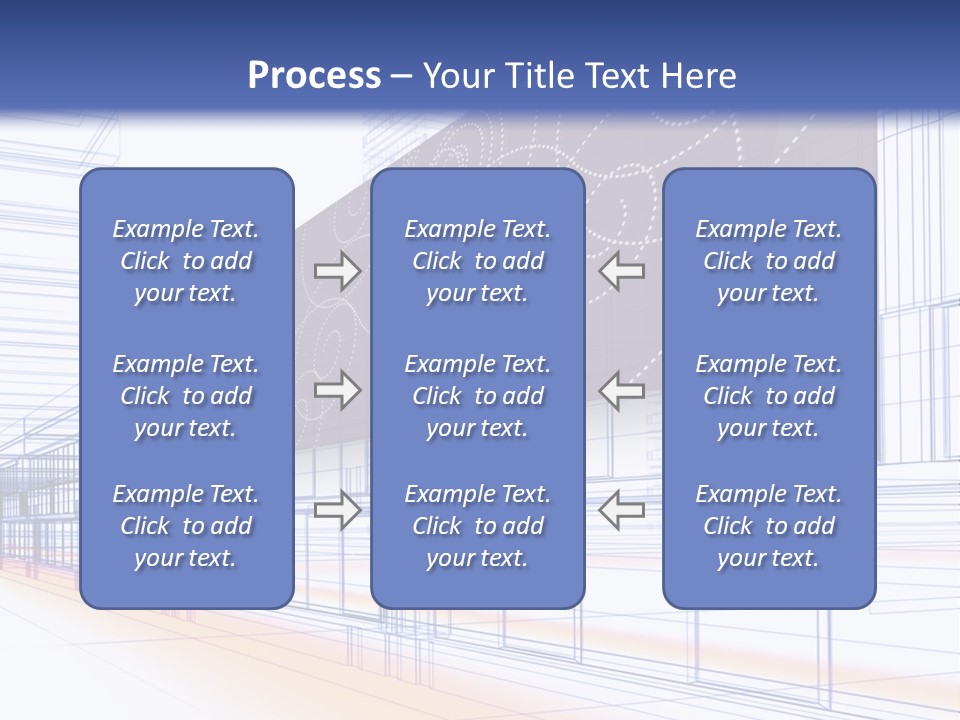 Abstract 3D Constructions PowerPoint Template