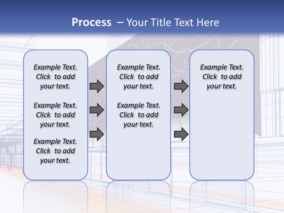 Abstract 3D Constructions PowerPoint Template