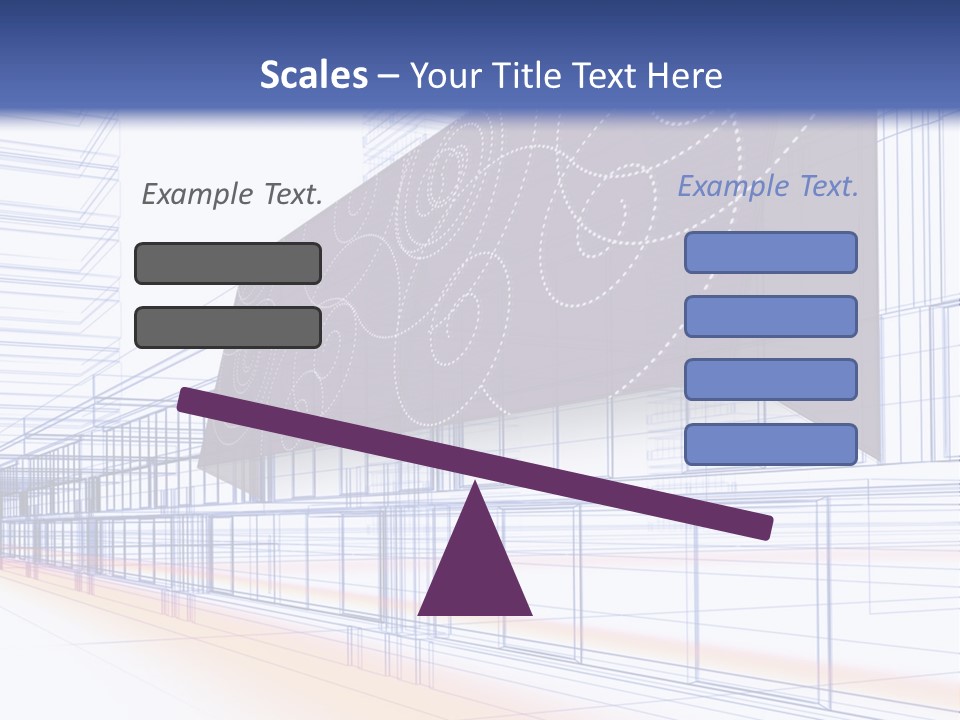 Abstract 3D Constructions PowerPoint Template