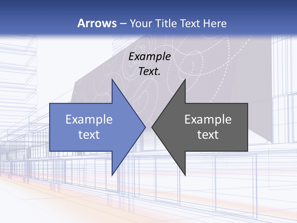 Abstract 3D Constructions PowerPoint Template