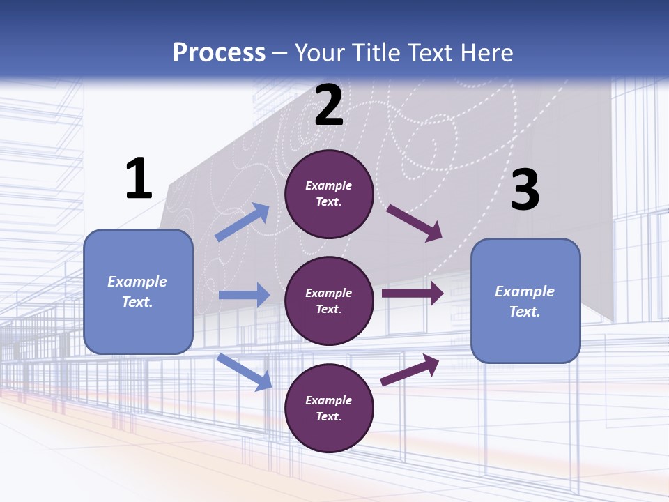 Abstract 3D Constructions PowerPoint Template